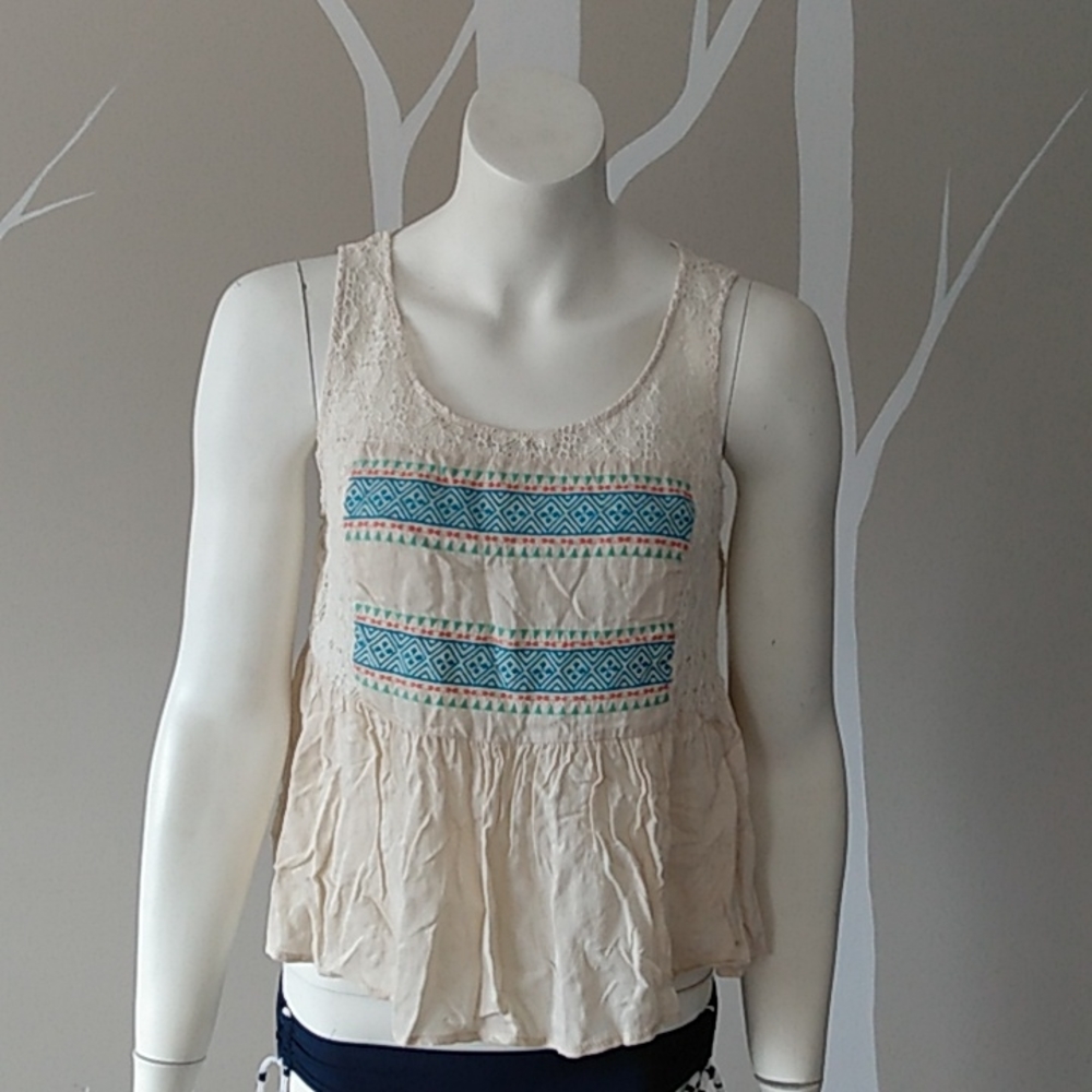 Flying Tomato sleeves top crop style L